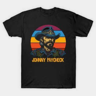 Johnny Paycheck / Retro Style Fan Design T-Shirt